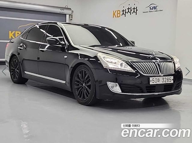 Hyundai Equus из Кореи Encar