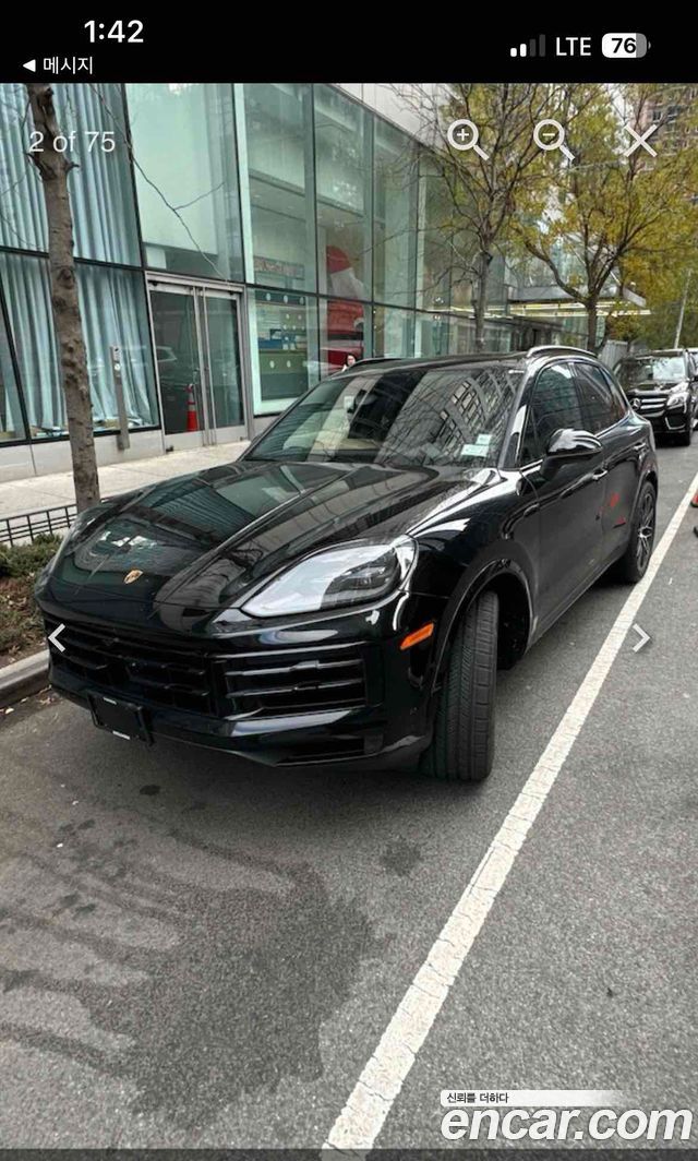 Porsche Cayenne из Кореи Encar