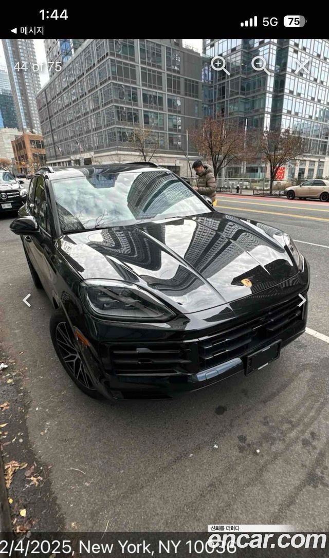 Porsche Cayenne из Кореи Encar