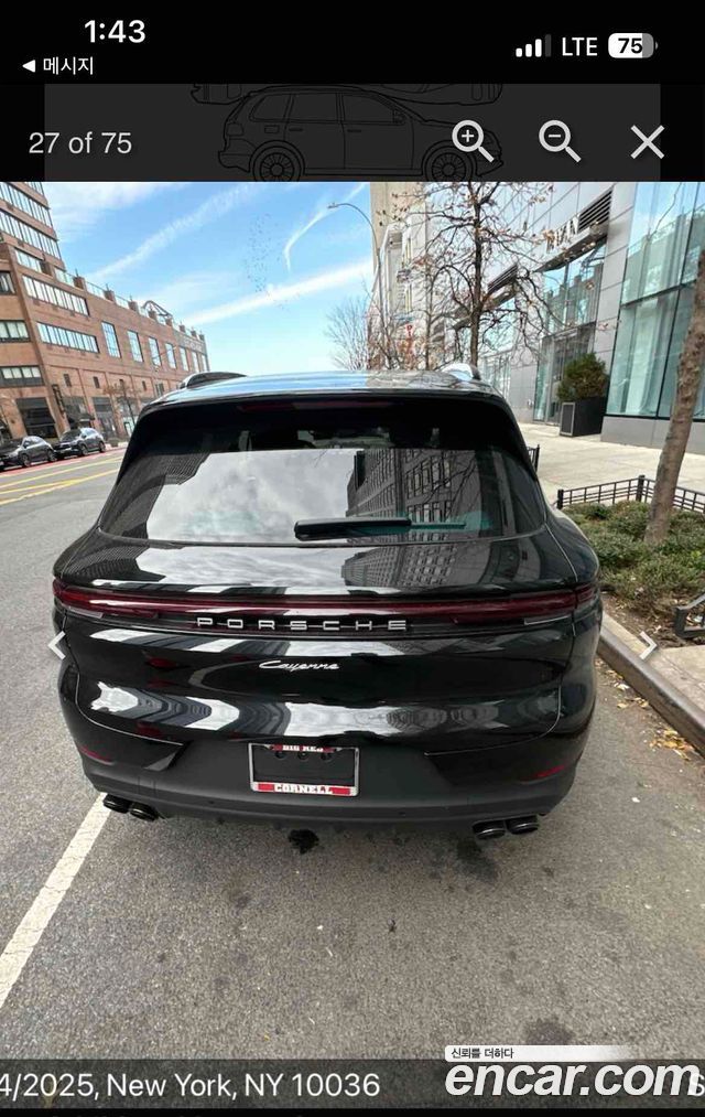 Porsche Cayenne из Кореи Encar