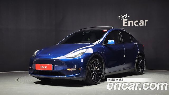 Tesla Model Y из Кореи Encar