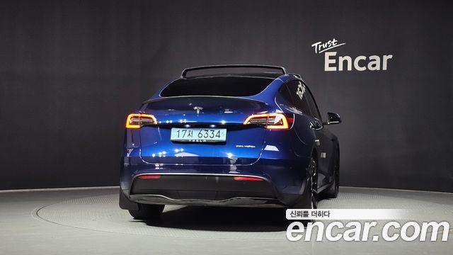 Tesla Model Y из Кореи Encar