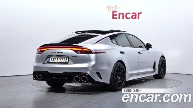 Kia Stinger из Кореи Encar