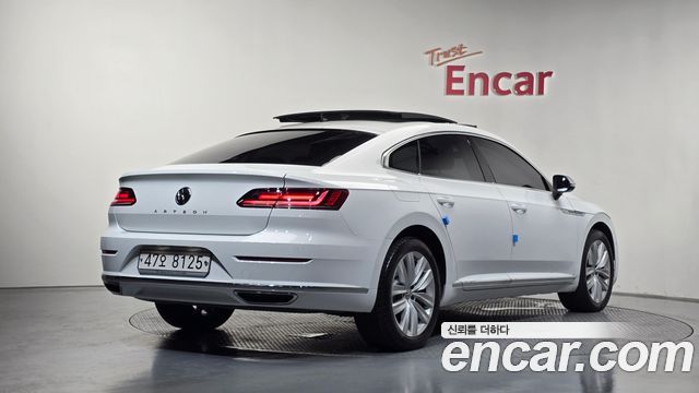 Volkswagen Arteon из Кореи Encar