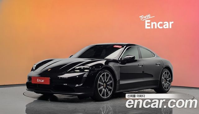 Porsche Taycan из Кореи Encar