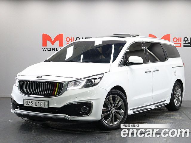 Kia Carnival из Кореи Encar