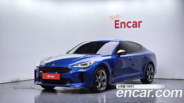 Kia Stinger из Кореи Encar