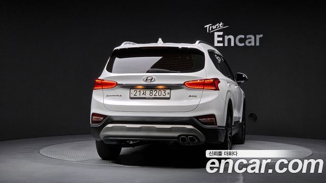 Hyundai Santafe из Кореи Encar