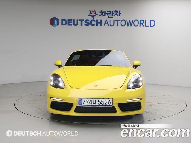 Porsche 718 из Кореи Encar