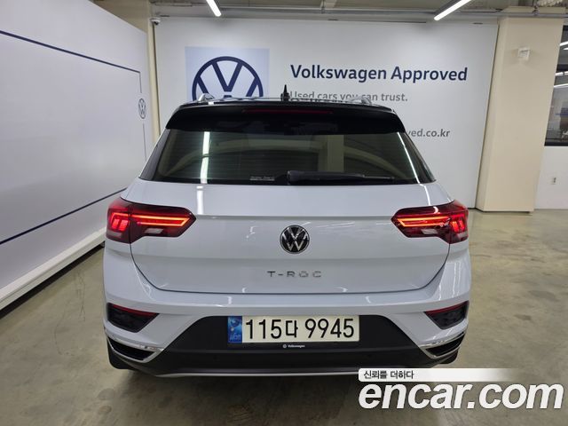 Volkswagen T-Roc из Кореи Encar
