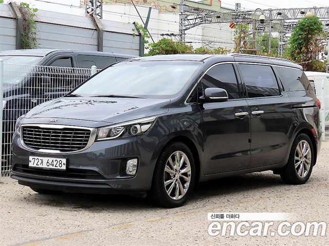 Kia Carnival из Кореи Encar
