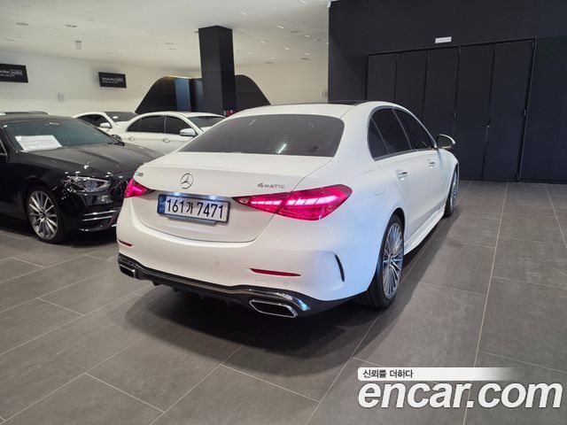 Mercedes-Benz C-Class C300 4MATIC AMG Line — пробег 33 484 км — фото 2 из 5
