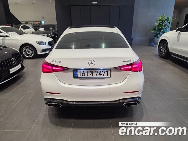 Mercedes-Benz C-Class C300 4MATIC AMG Line — пробег 33 484 км — фото 4 из 5
