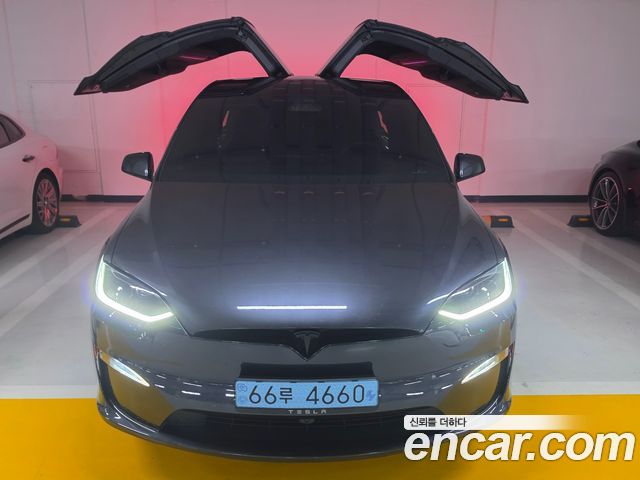 Tesla Model X из Кореи Encar