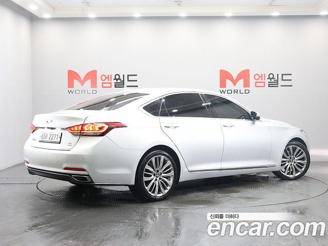 Hyundai Genesis из Кореи Encar