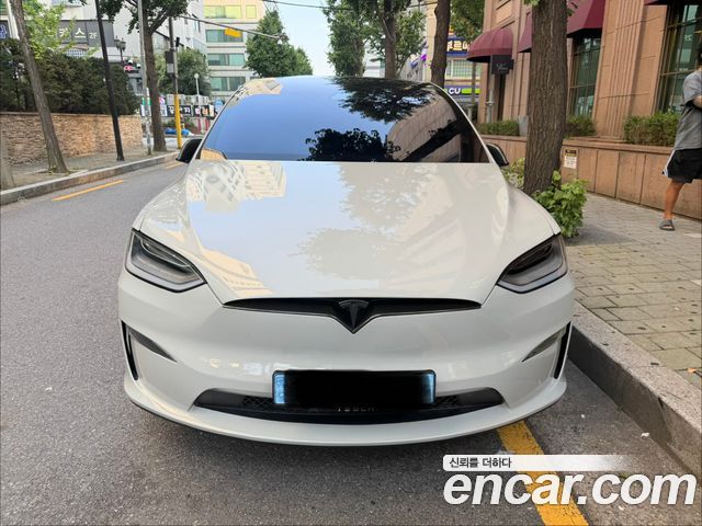 Tesla Model X из Кореи Encar