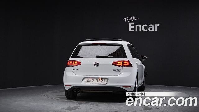 Volkswagen Golf из Кореи Encar