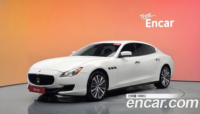 Maserati Quattroporte из Кореи Encar