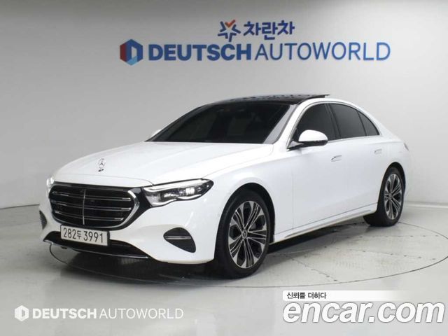 Mercedes-Benz E-Class E350e 4MATIC — пробег 9 855 км — фото 1 из 5
