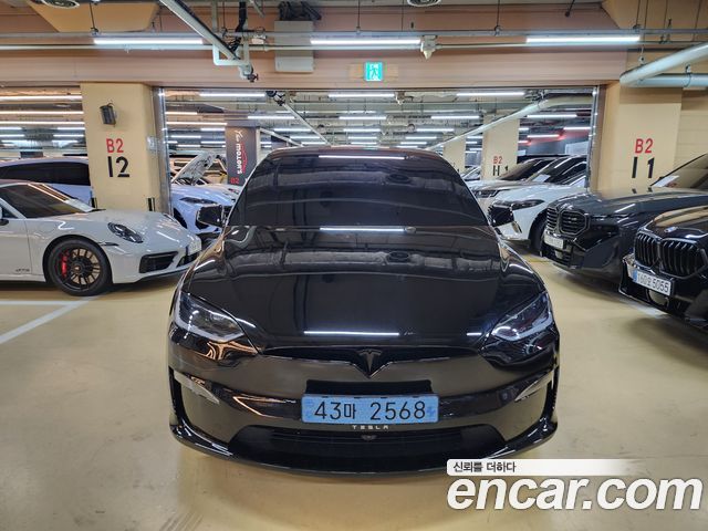 Tesla Model X из Кореи Encar