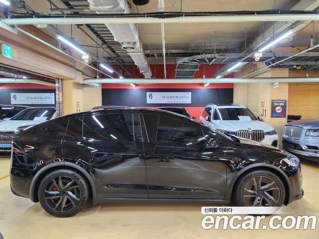 Tesla Model X из Кореи Encar