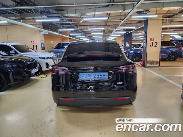 Tesla Model X из Кореи Encar
