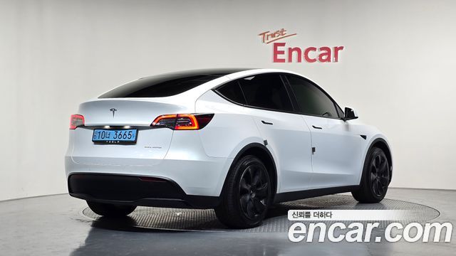 Tesla Model Y из Кореи Encar