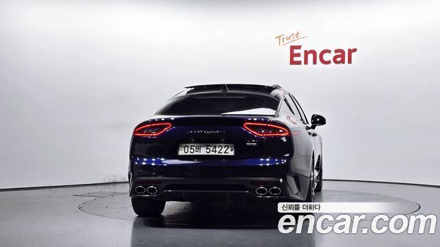 Kia Stinger из Кореи Encar