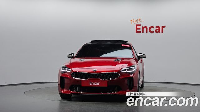 Kia Stinger из Кореи Encar
