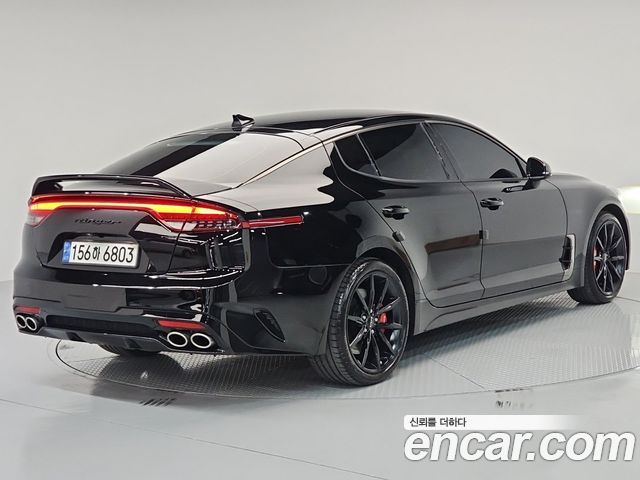 Kia Stinger из Кореи Encar