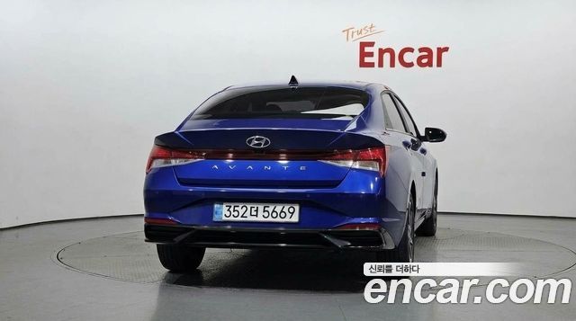 Hyundai AVANTE из Кореи Encar
