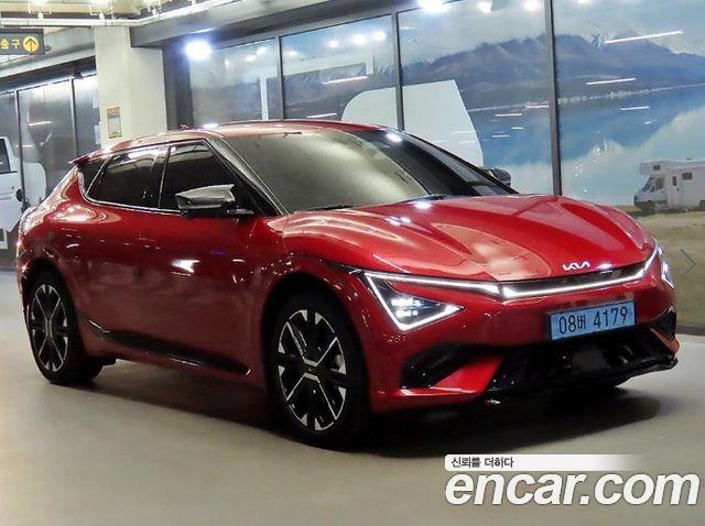 Kia EV6 из Кореи Encar
