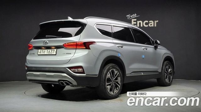 Hyundai Santafe из Кореи Encar