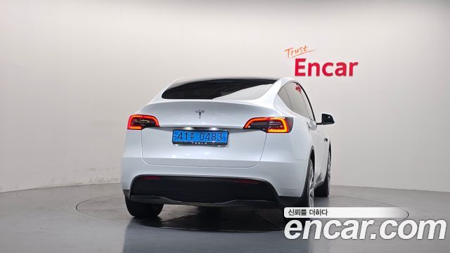 Tesla Model Y из Кореи Encar
