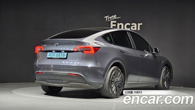 Tesla Model Y из Кореи Encar
