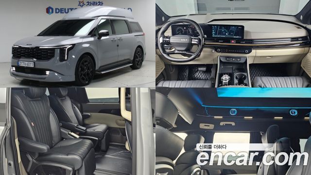Kia Carnival Gasoline 9-Seater Hi Limousine (7-seater Limousine(Special vehicle) — пробег 3 551 км — фото 1 из 5