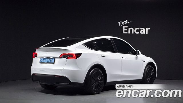 Tesla Model Y из Кореи Encar