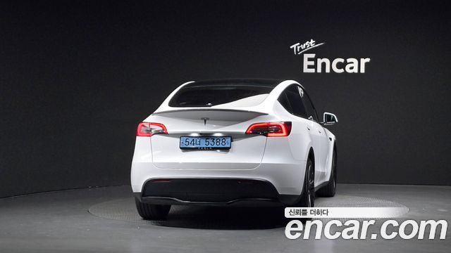 Tesla Model Y из Кореи Encar
