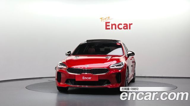 Kia Stinger из Кореи Encar