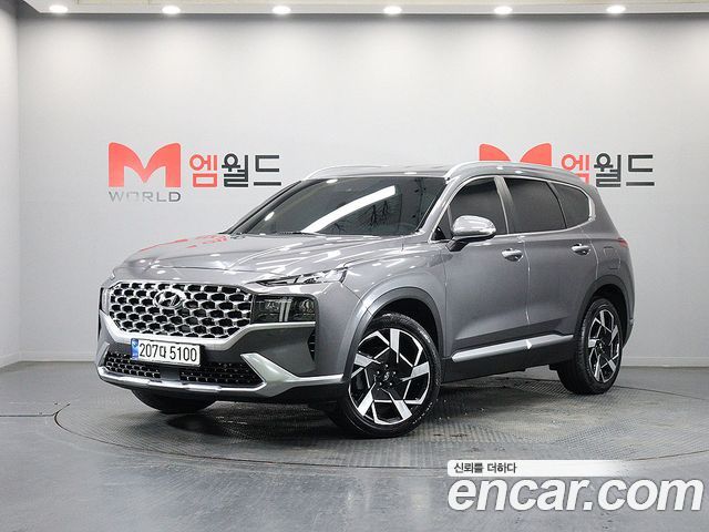 Hyundai Santafe из Кореи Encar