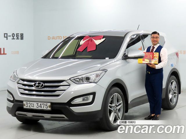 Hyundai Santafe Diesel(e-VGT) 2.0 2WD Morden — пробег 210 586 км — фото 1 из 5