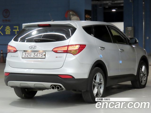 Hyundai Santafe Diesel(e-VGT) 2.0 2WD Morden — пробег 210 586 км — фото 2 из 5