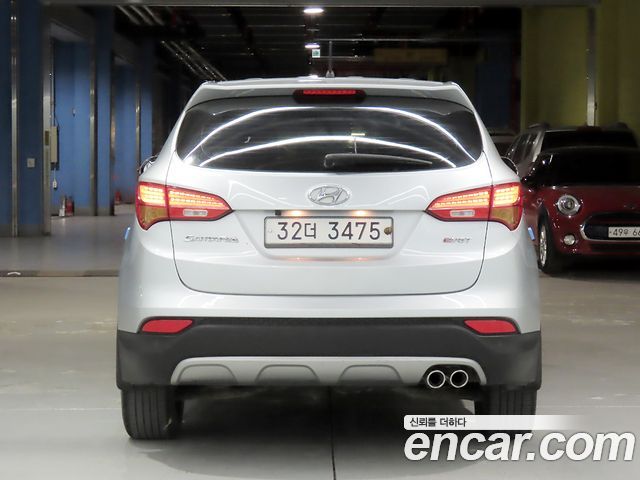 Hyundai Santafe Diesel(e-VGT) 2.0 2WD Morden — пробег 210 586 км — фото 4 из 5