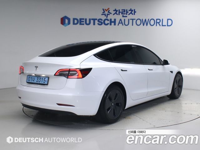 Tesla Model 3 из Кореи Encar