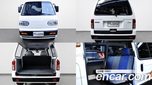 Chevrolet (Daewoo) damas из Кореи Encar