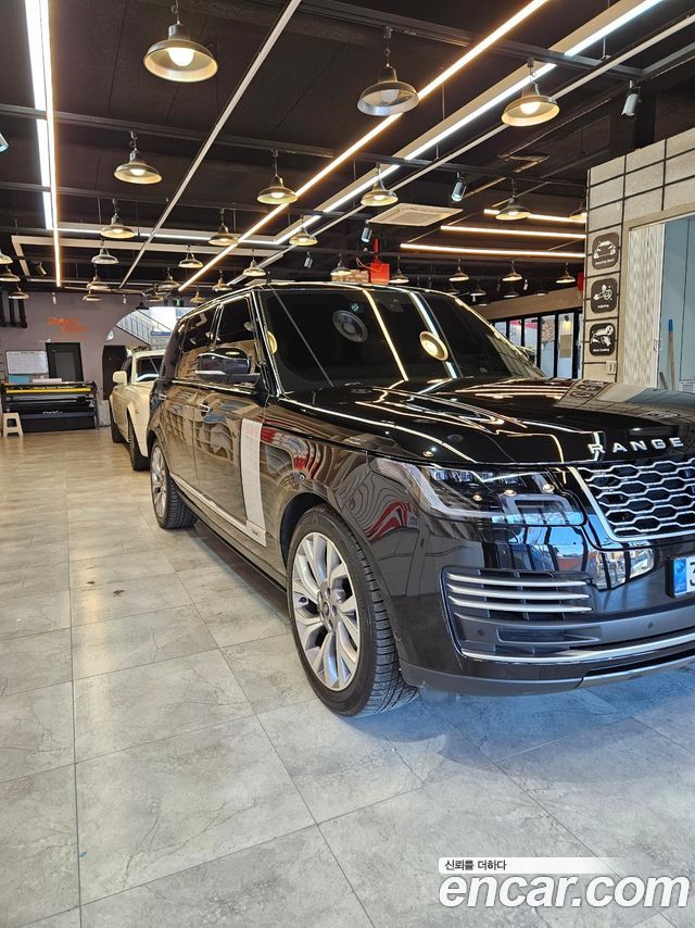 Land Rover Range Rover из Кореи Encar