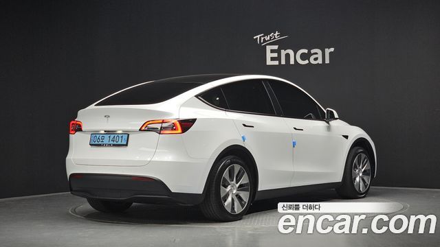 Tesla Model Y из Кореи Encar