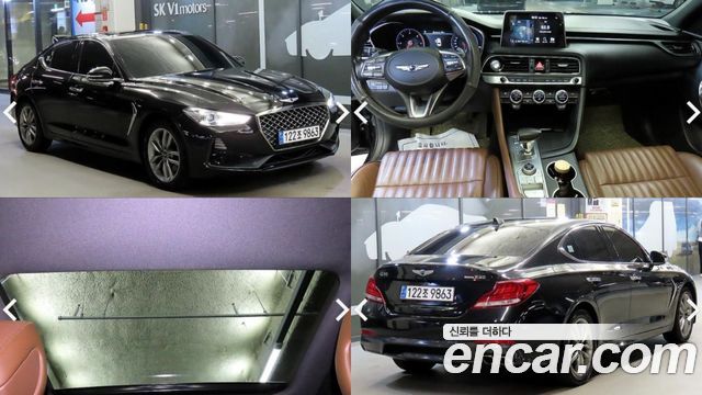 Genesis G70 из Кореи Encar
