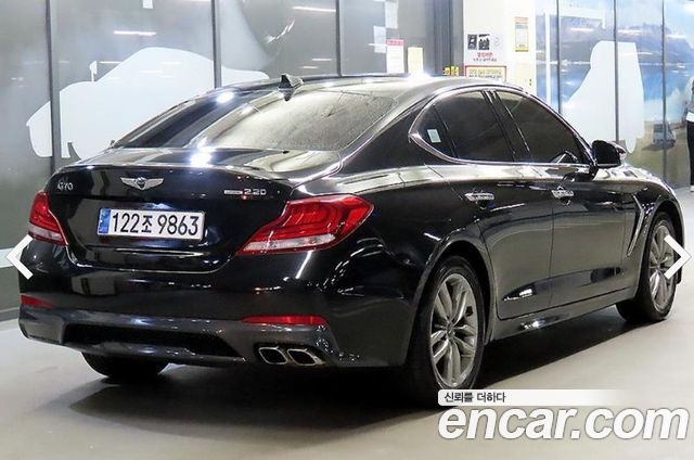 Genesis G70 из Кореи Encar