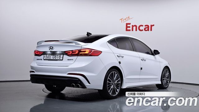 Hyundai AVANTE из Кореи Encar